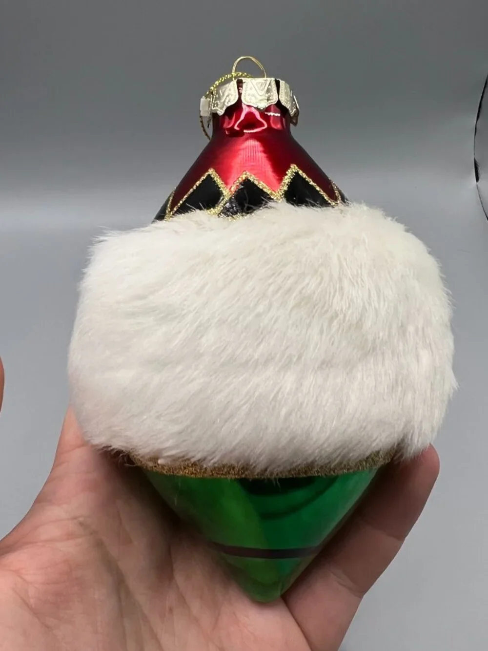 Kurt Adler Pier 1 Nutcracker Blown Glass 5.25